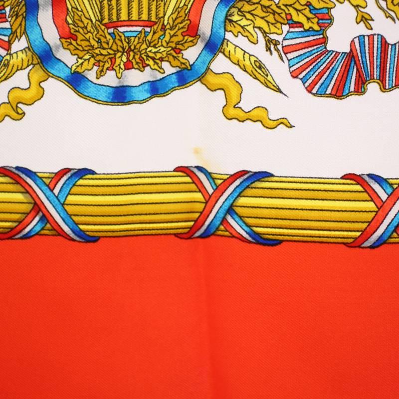 HERMES エルメス カレ90 1789 LIBERTE EGALITE FRATERNITE REPUBLIQ 
