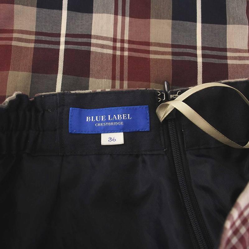 ブルーレーベルクレストブリッジ BLUE LABEL CRESTBRIDGE フレア