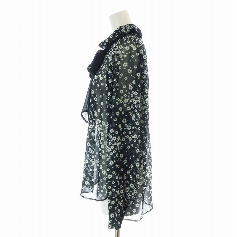 SHE Tokyo Lisa Flower セットアップ 上下 ボウタイブラウス 長袖 
