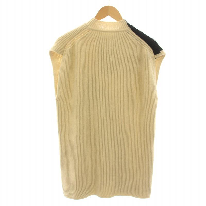 ジルサンダー JIL SANDER ベスト ジレ ニット プルオーバー 柄 