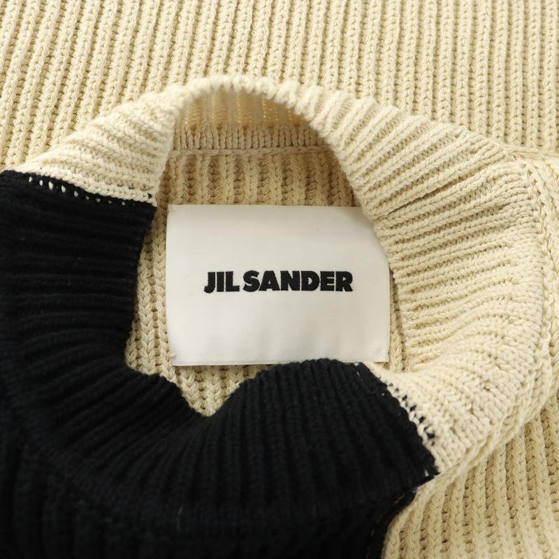 ジルサンダー JIL SANDER ベスト ジレ ニット プルオーバー 柄 