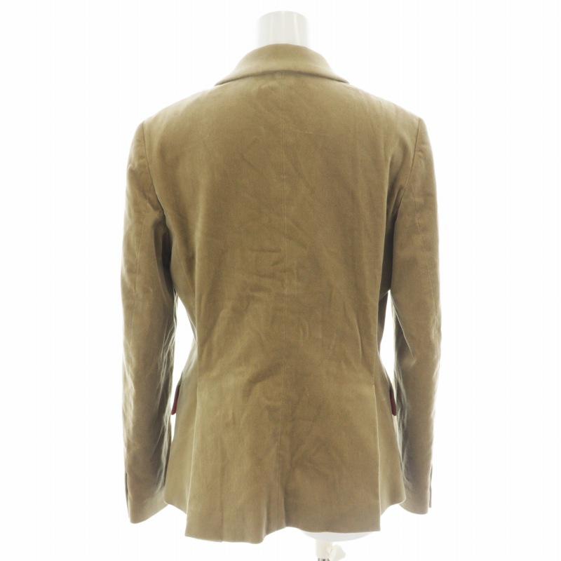 PaulSmith ベロア テーラードジャケット シルク混