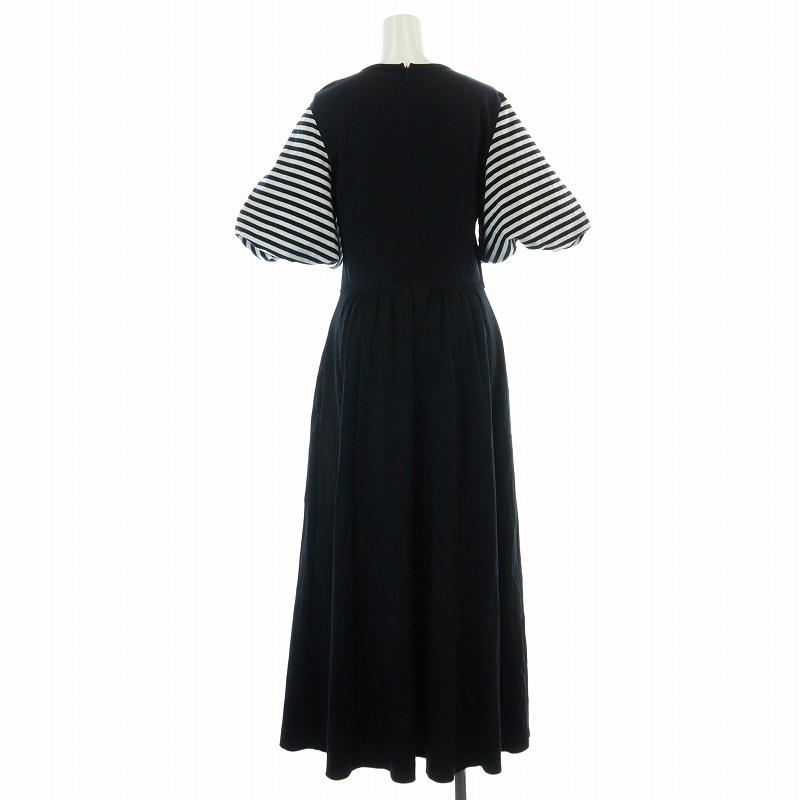 BORDERS at BALCONY 22SS PUFF SLEEVE TEE DRESS ワンピース フレア  