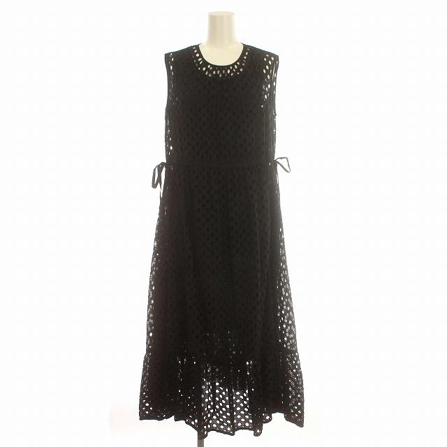 ヌキテパ NE QUITTEZ PAS! ワンピース ノースリーブ ドット カット  