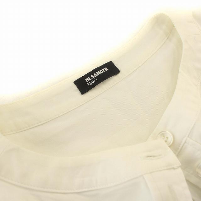JIL SANDER　ジルサンダー　シャツ　ホワイト　半袖　39 JIL SANDER半袖シャツ