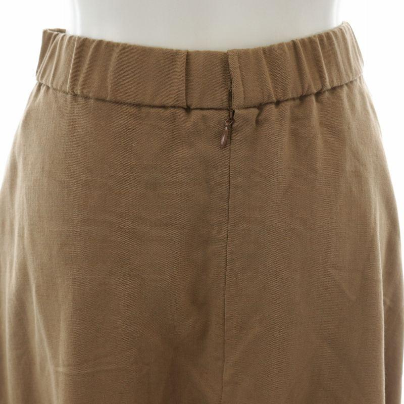 ソブ sov. ダブスタ 20SS フレアスカート ロング ミモレ アシメ 変形