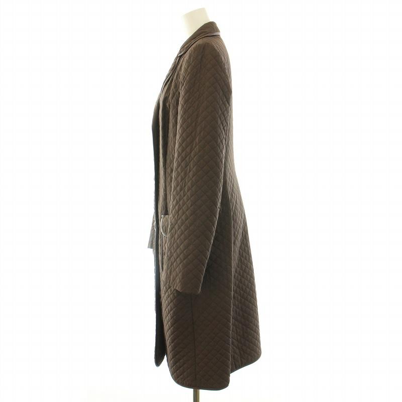 サルヴァトーレフェラガモ キルティングコート チェスターコート 中綿  