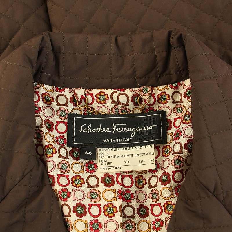 サルヴァトーレフェラガモ キルティングコート チェスターコート 中綿  