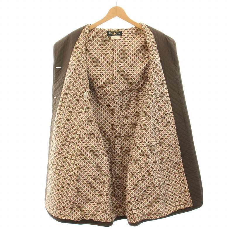 サルヴァトーレフェラガモ キルティングコート チェスターコート 中綿  