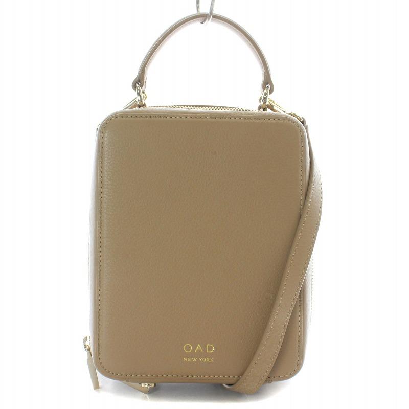 美品】OADニューヨーク2WAY 本革ショルダーバック 