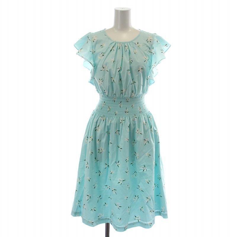 ☆kate spead ケイトスペード☆カシュクール 花柄 ワンピース フレア ☆kate spead ケイトスペード☆カシュクール 花柄 ワンピース フレア