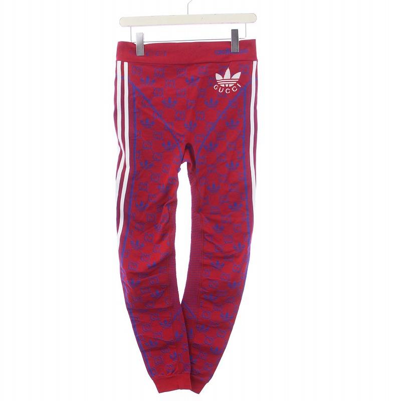 GUCCI グッチ adidas GG柄 ロゴ刺繍 サイドライン ジャージー GUCCI グッチ adidas GG柄 ロゴ刺繍 サイドライン ジャージー