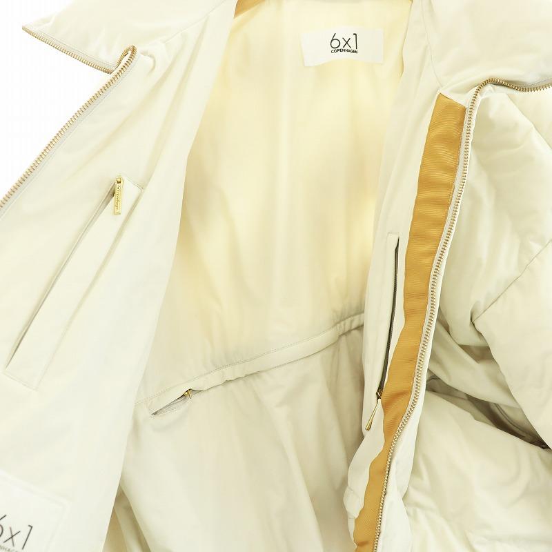 6x1  ダウン シックスバイワンコペンハーゲン 1 白 シックスバイワン コペンハーゲン 6×1 COPENHAGEN HIGH COLLAR