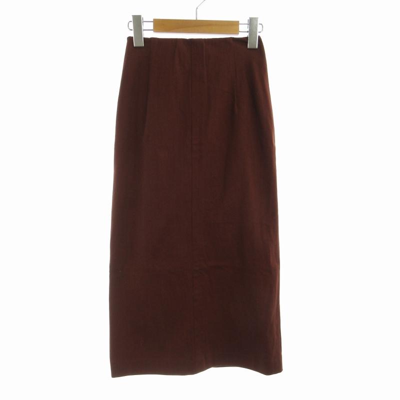 マルティニーク martinique タイトスカート ミモレ ロング フロント  