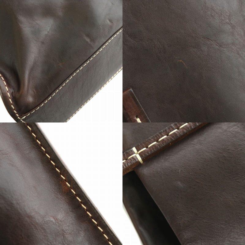 ゲンテン genten プローヴァ prova トートバッグ ハンド レザー ダーク