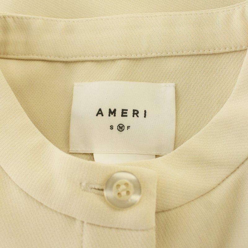 アメリヴィンテージ Ameri VINTAGE 22AW ブラウス シャツ ショート丈 