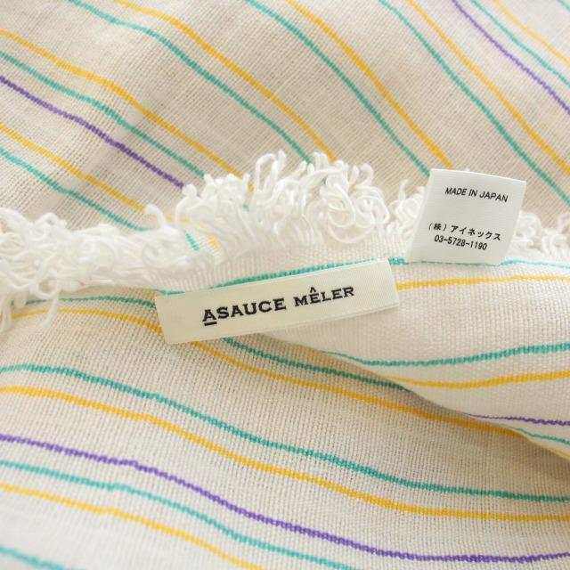 アソースメレASAUCE MELER ストライプ リネン100%