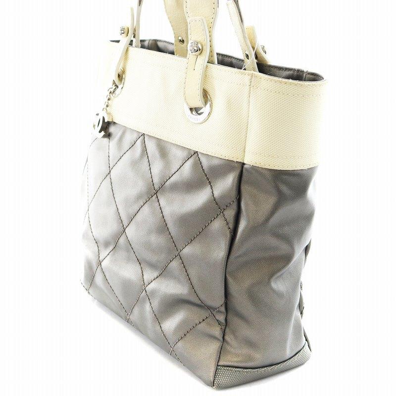 シャネル CHANEL ココマーク パリビアリッツGM ハンドバッグ トート 