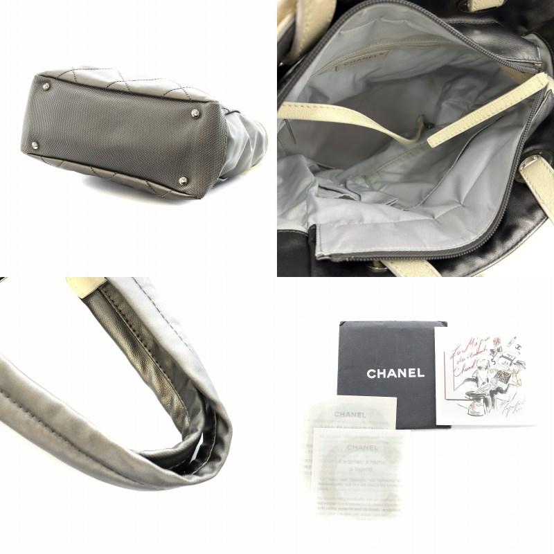 シャネル CHANEL ココマーク パリビアリッツGM ハンドバッグ トート 