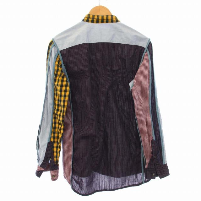 HENRIK VIBSKOV チェック柄シャツ ヘンリックヴィブスコブ Henrik Vibskov シャツ ストライプ