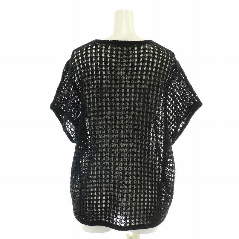 アナイ ANAYI 24AW 和紙ビッグメッシュショートプルオーバー