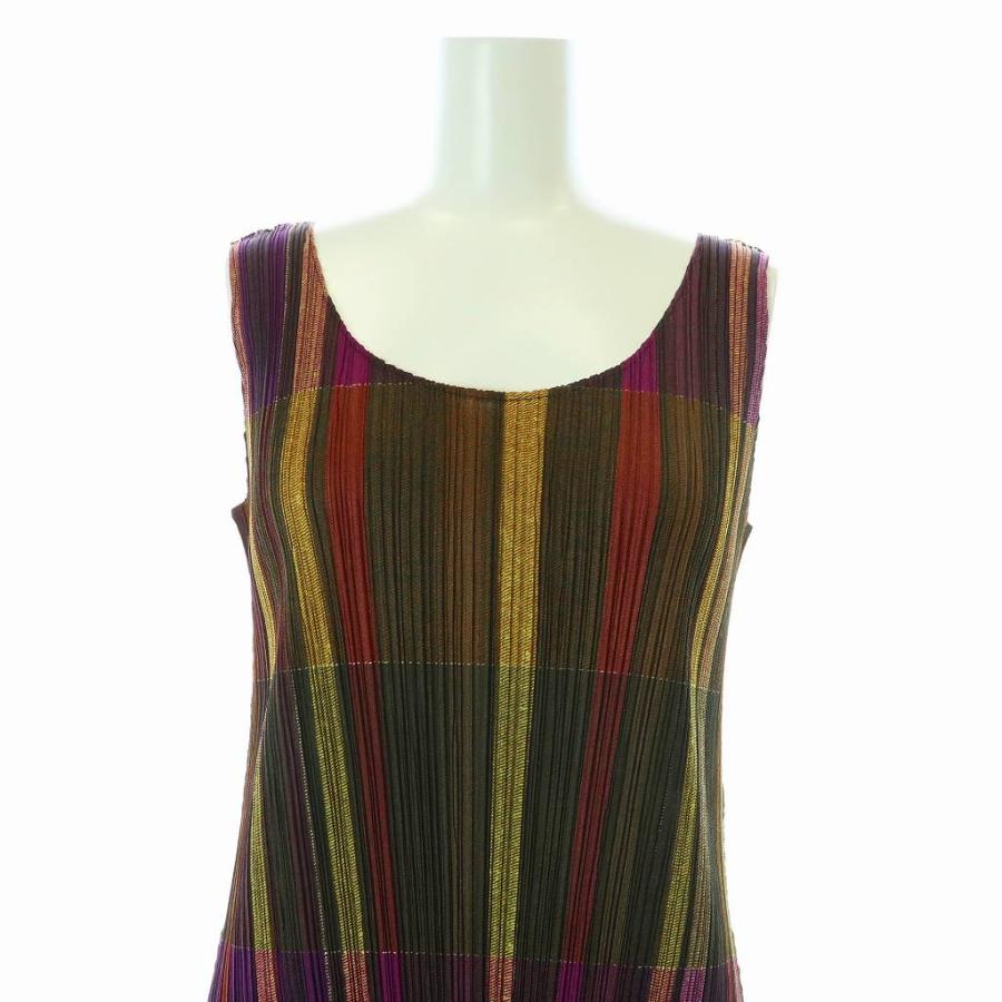 PLEATS PLEASE イッセイミヤケ プリーツワンピース フレア ロング  