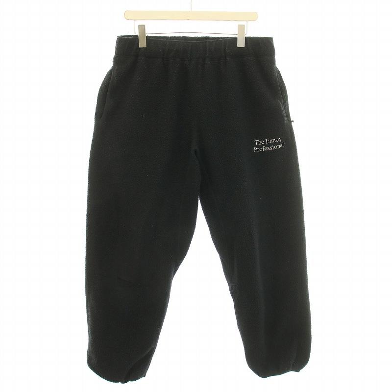 ennoy エンノイ　フリース　fleece Black 黒　パンツ　pants ennoy エンノイフリースパンツのみ2024年モデル