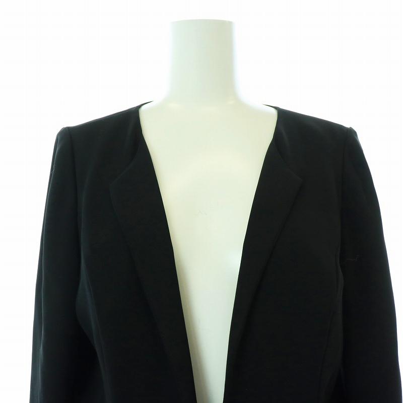 フォクシーニューヨーク FOXEY NEW YORK ノーカラージャケット リボン  