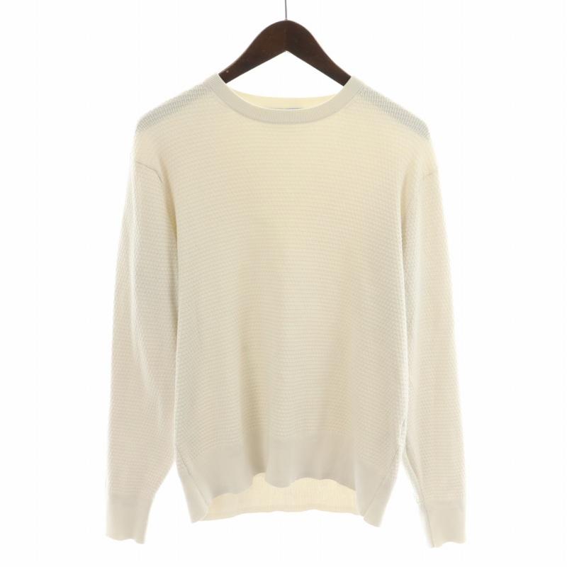 エストネーション ESTNATION 22AW 両畦ウォッシャブルクルーネック 
