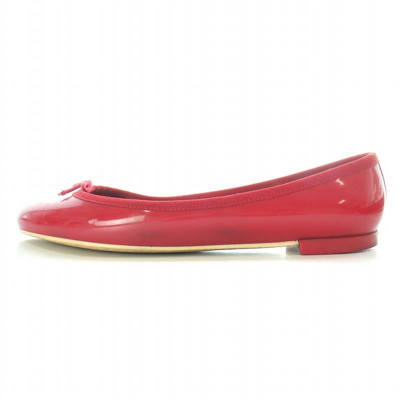レペット Repetto パンプス フラットシューズ ラウンドトゥ エナメル 