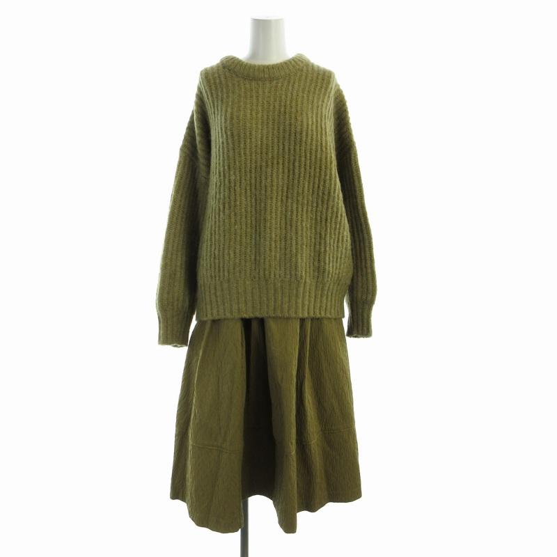 ミラオーウェン Mila Owen 22AW セットアップ 上下 2点セット ニット  