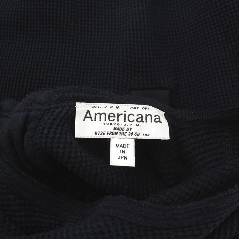 アメリカーナ AMERICANA チュニック Tシャツ カットソー ロンT 長袖