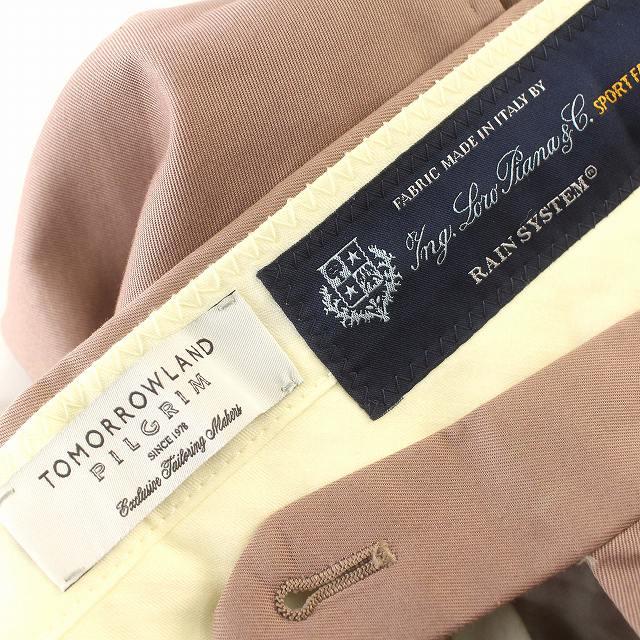 トゥモローランド TOMORROWLAND パンツ スラックス 48 L ピンク トゥモローランド TOMORROWLAND パンツ スラックス 48 L ピンク