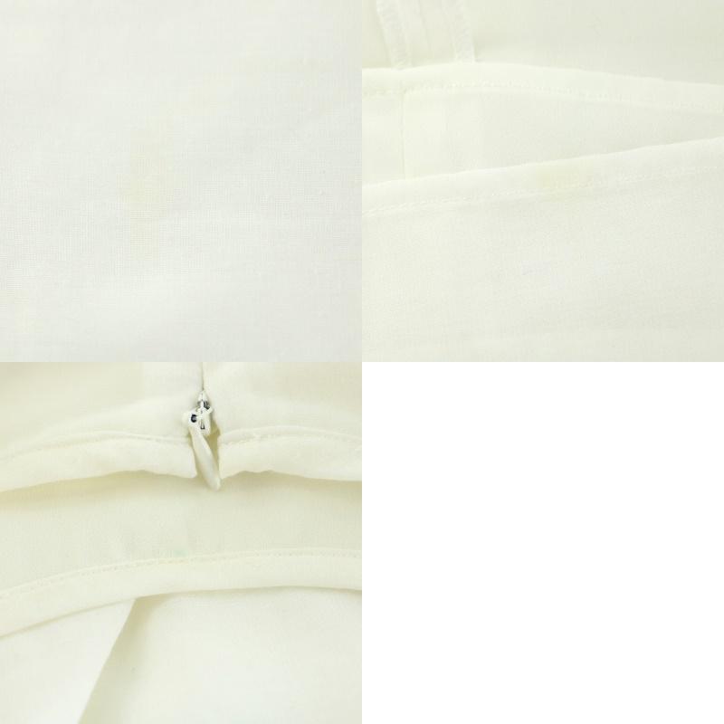 トレフルプラスワン trefle+1 NEWホイップブラウス 半袖 フリル F 白