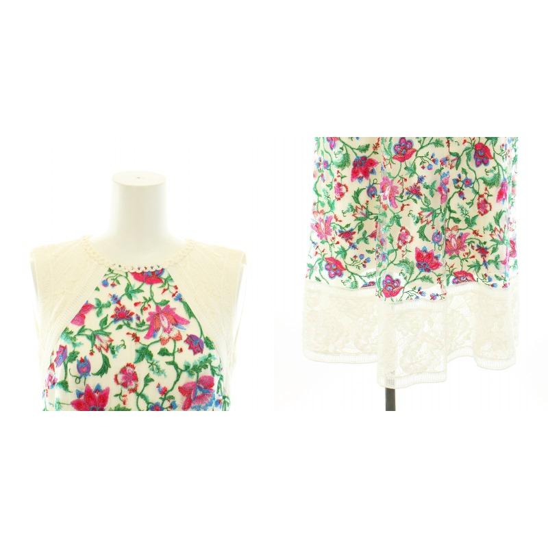 タダシショージ TADASHI SHOJI ワンピース ロング ノースリーブ  