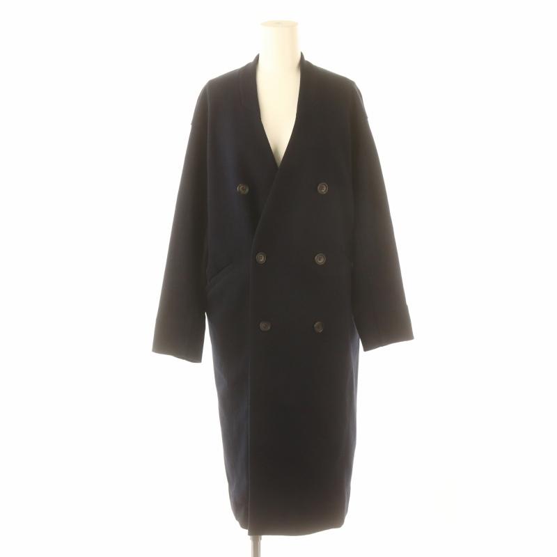 マカフィー MACPHEE トゥモローランド ポリエステルコットンノーカラー  