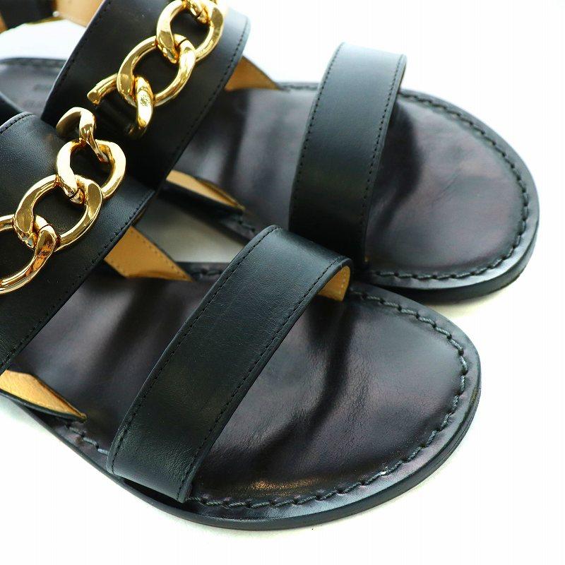 GRACE CONTINENTAL CORSO ROMA 9 チェーンサンダル ストラップ  