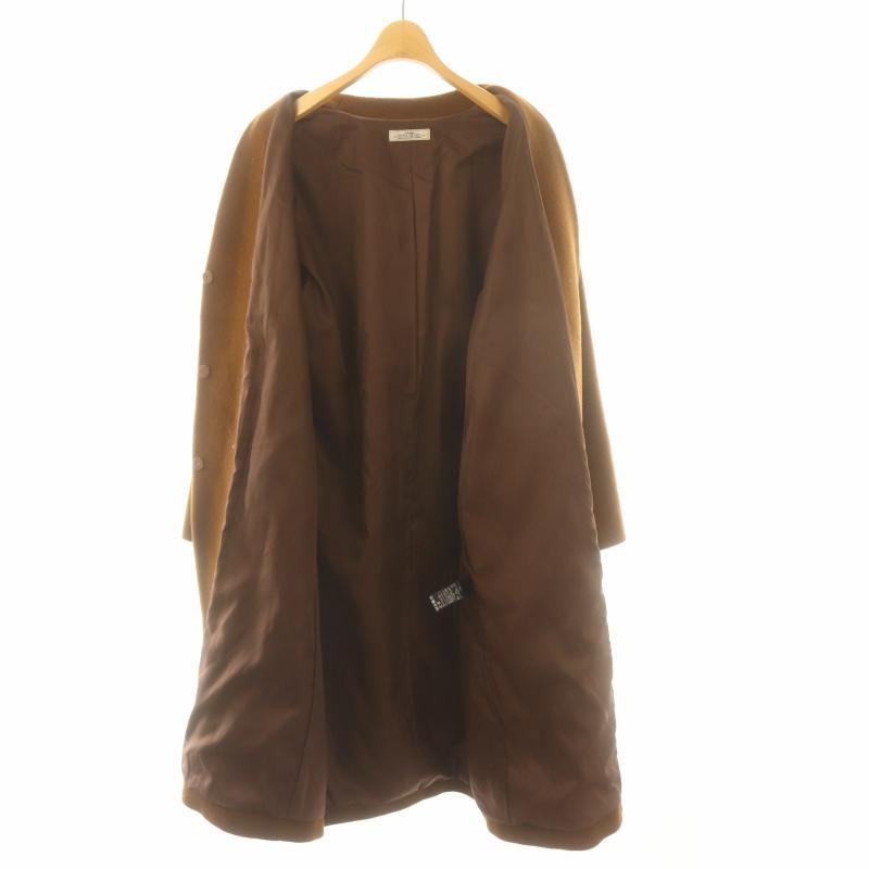 VICTRIAN LAMBS ビーバーコート カーキ 38 