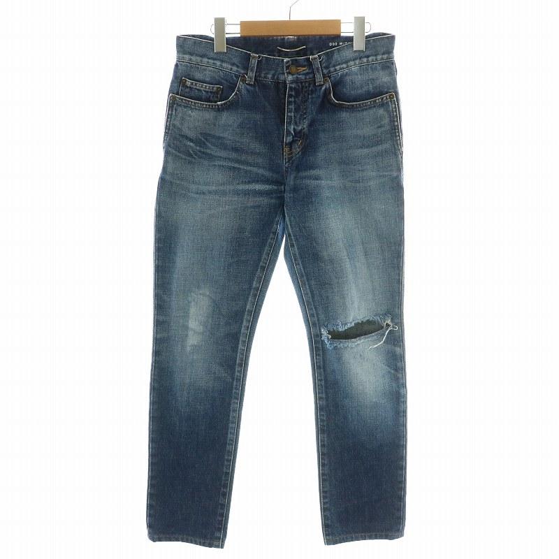 SAINT LAURENT PARIS サンローラン パリ デニム パンツ SAINT LAURENT PARIS(サンローランパリ) chemical wash denim pants