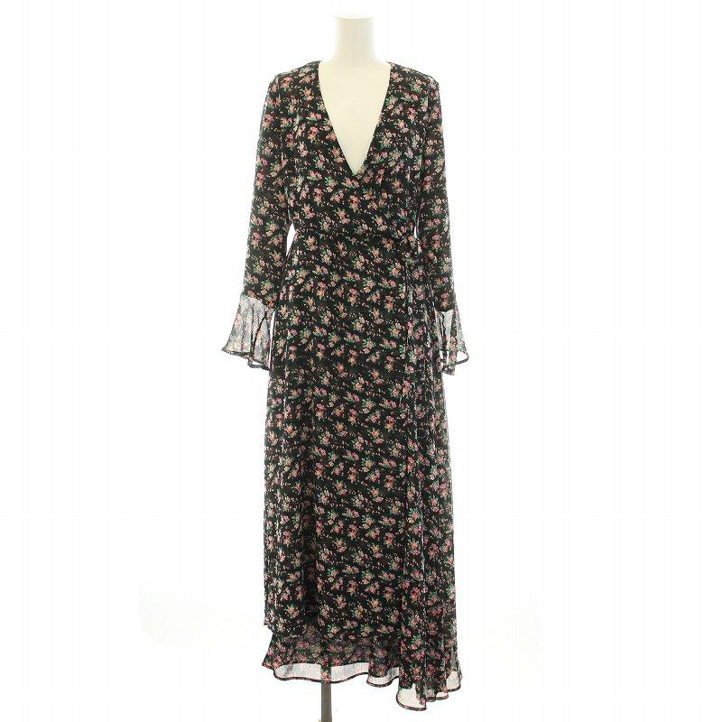 バーニーズニューヨーク BARNEYS NEW YORK ラップワンピース ロング 