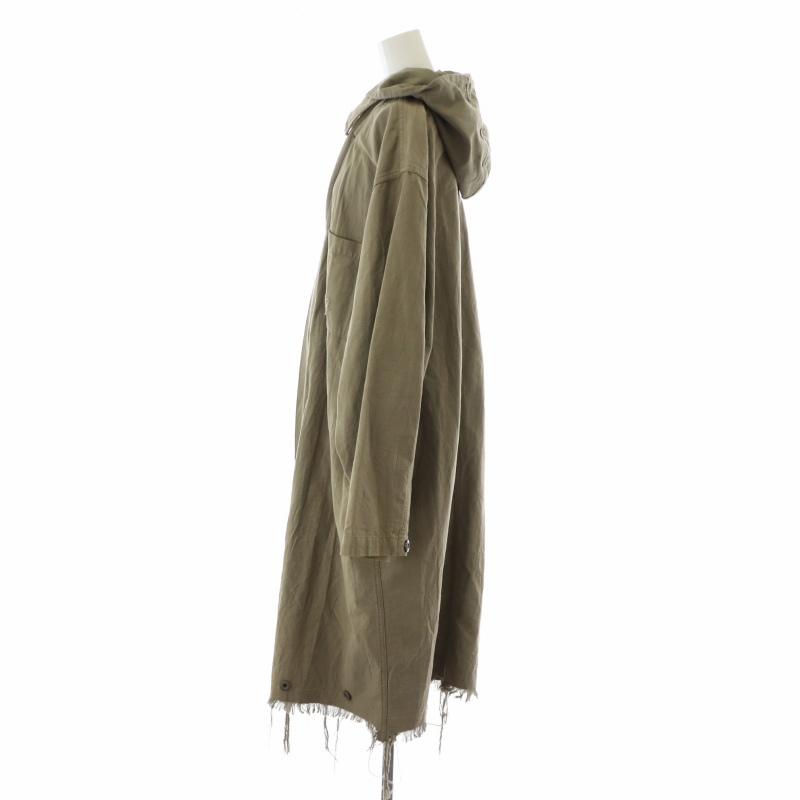 アメリヴィンテージ Ameri VINTAGE ダメージ加工ロングコート