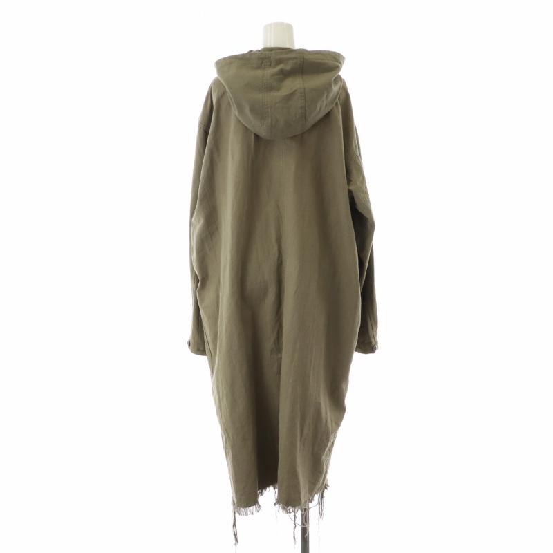 アメリヴィンテージ Ameri VINTAGE ダメージ加工ロングコート ステン  