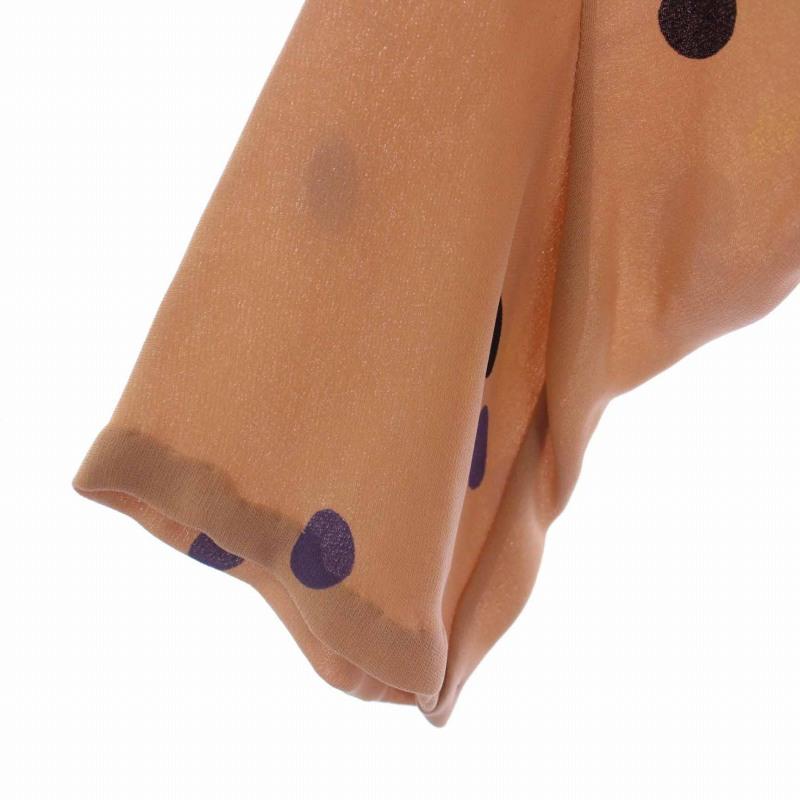 MARNI（マルニ） シャツ ブラウス 七分袖 ドット柄 シルク 38 S 