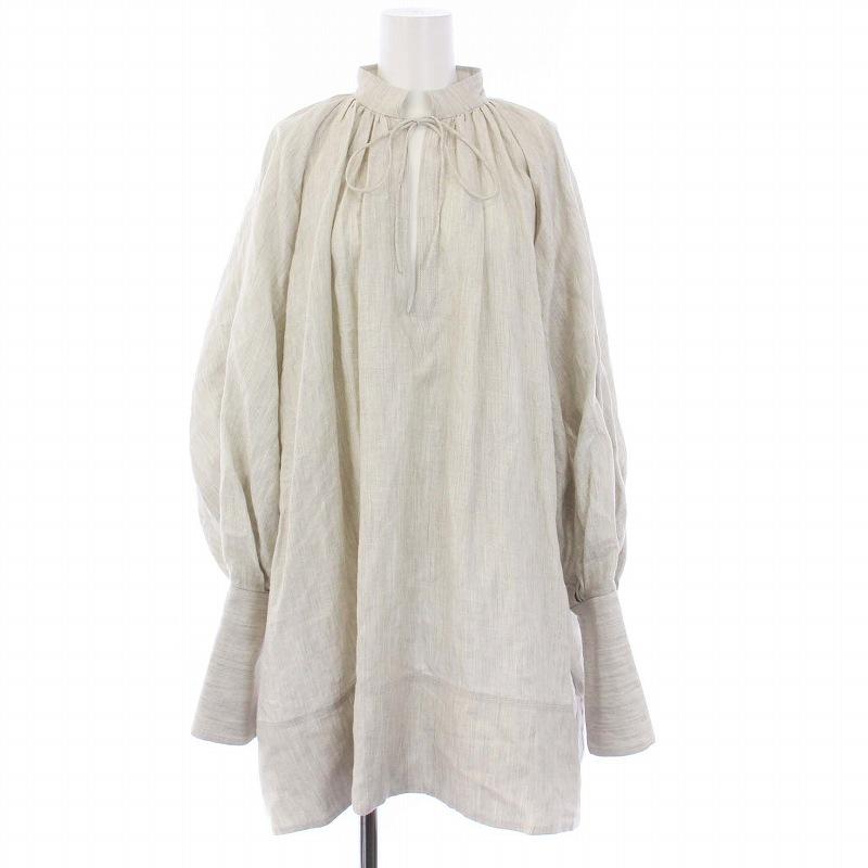 カオス CHAOS セビーチェブラウス チュニック 長袖 プルオーバー 麻  