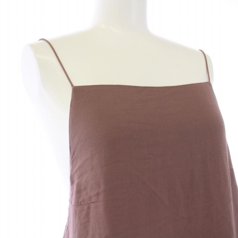 【中古】カオス CHAOS キャミ ワンピース ロング丈 F 茶 ブラウン CH009014ER /BM レディース カオス CHAOS キャミ ワンピース ロング丈 F 茶 ブラウン CH009014ER