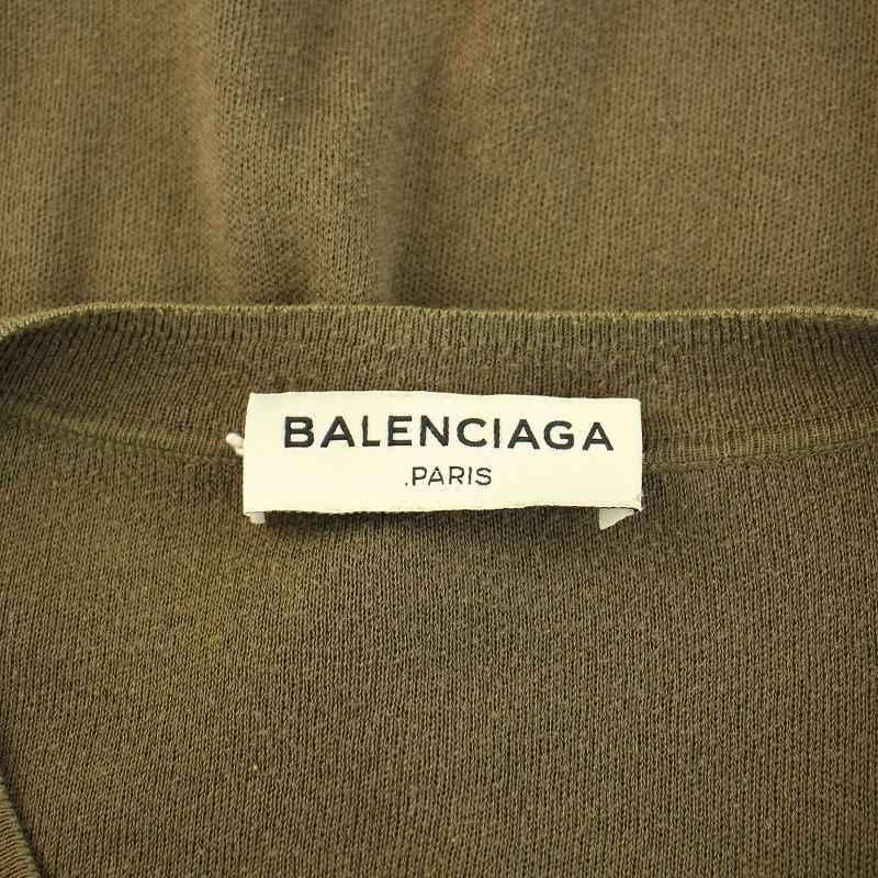 BALENCIAGA バレンシアガ ニット セーター カットソー ヘンリーネック 