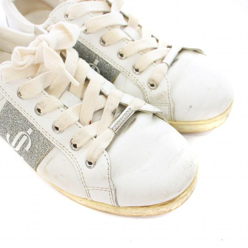 ジミーチュウ JIMMY CHOO CASH JC スニーカー ローカット レザー