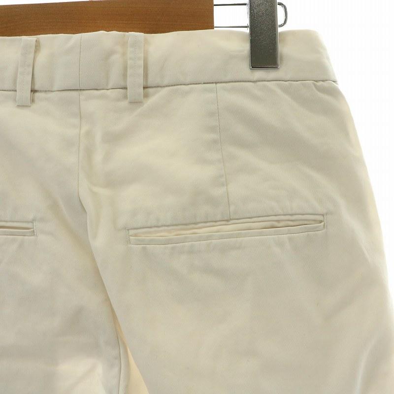 エイトン コットンギャバジンテーパードワイドパンツ COTTON GABARDINE