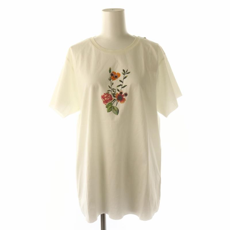 DIESEL / カットソー/XS/コットン/WHT/総柄/プリント/白/ホワイト DIESEL（ディーゼル） タグ付き Tシャツ カットソー プリント 半袖 XS