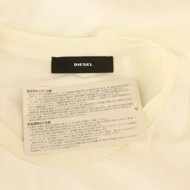 DIESEL（ディーゼル） タグ付き Tシャツ カットソー プリント 半袖 XS